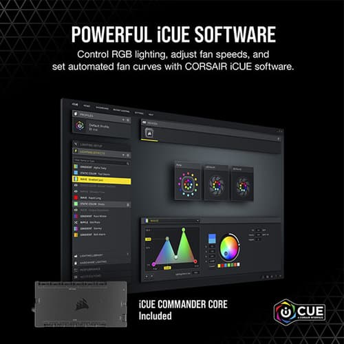 Corsair iCUE H170i Elite Capellix CPU Liquid Cooler (Black)